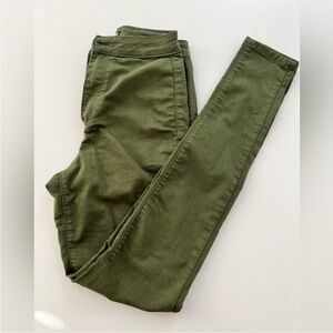Fashion Nova Olive Green Denim
